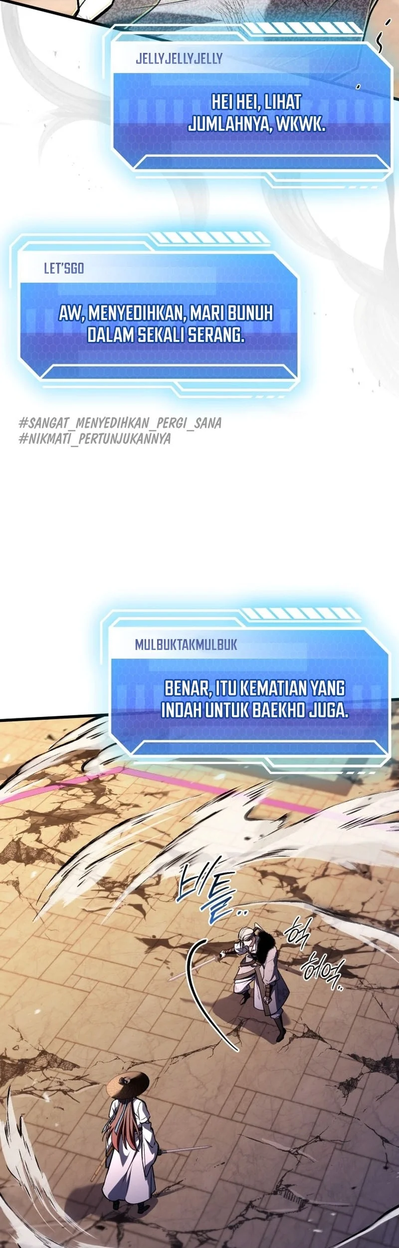 Sword God's Livestream Chapter 36 Gambar 72