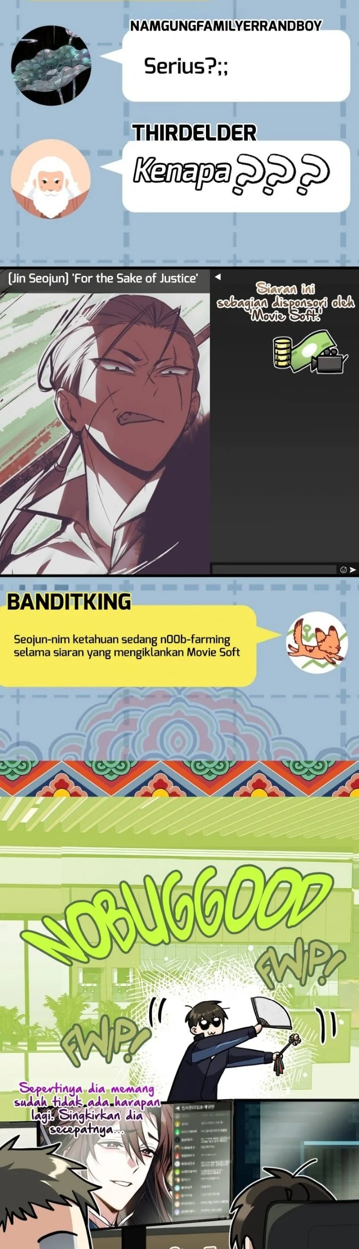 Sword God's Livestream Chapter 37 Gambar 80