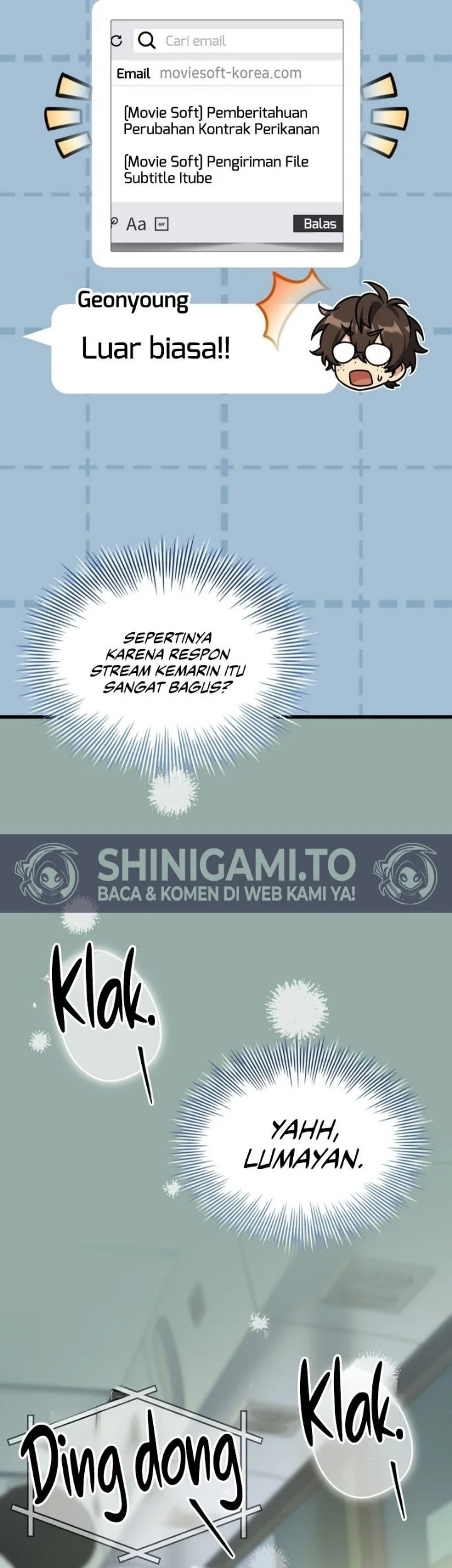 Sword God's Livestream Chapter 38 halaman 15