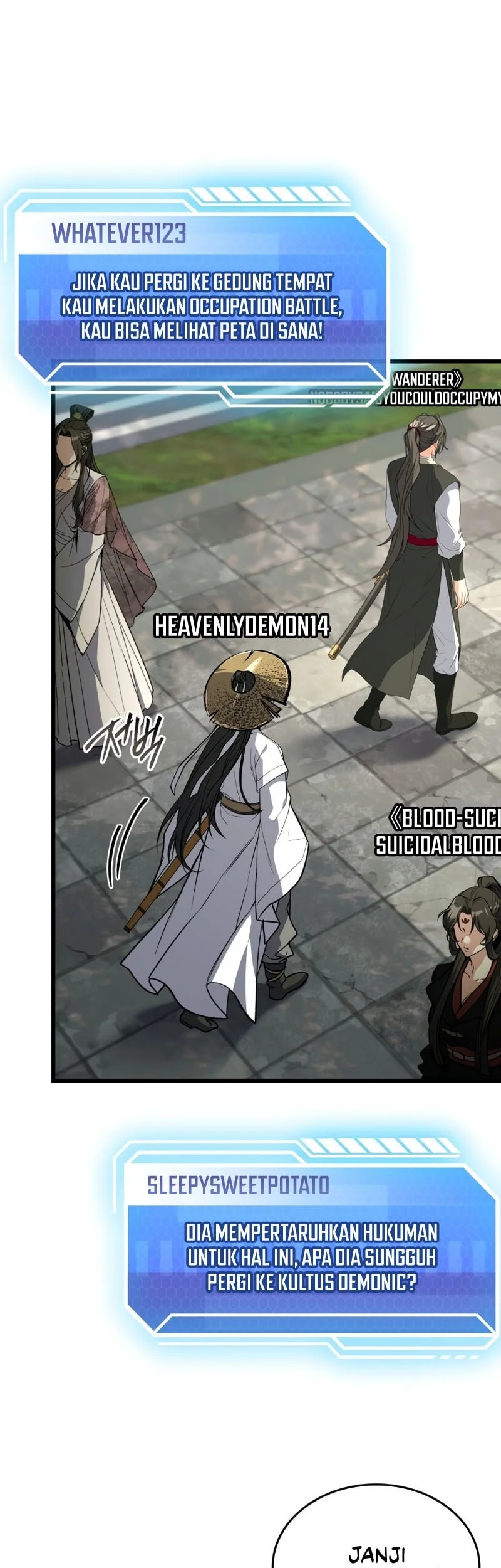 Sword God's Livestream Chapter 39 Gambar 51