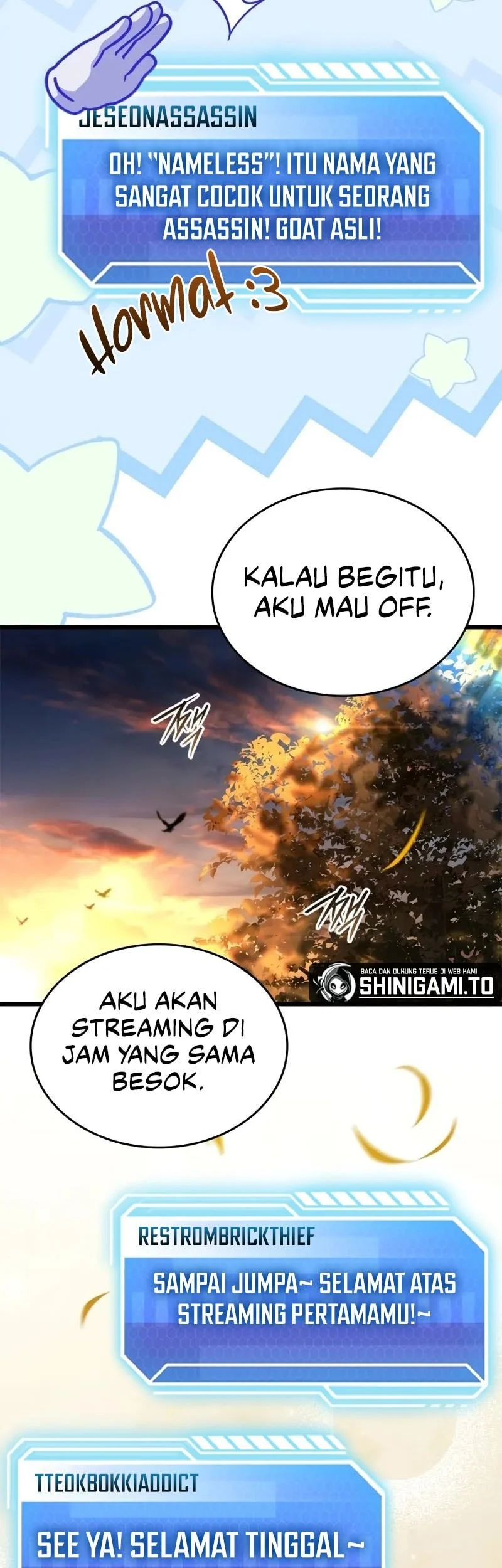 Sword God's Livestream Chapter 7 Gambar 78