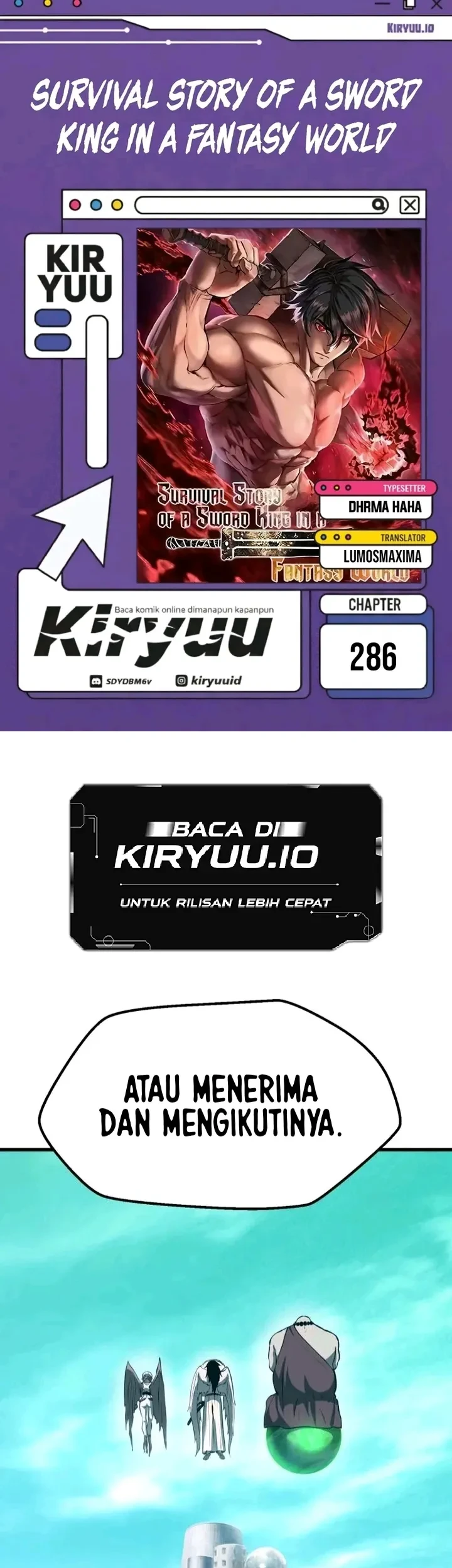 Komik Sword King Chapter 286 gambar 1