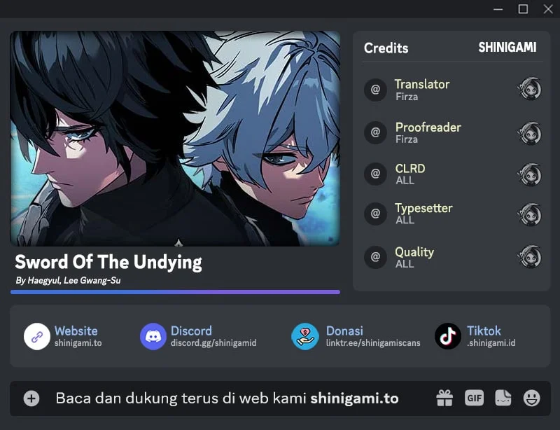 Komik Sword of The Undying Chapter 16 gambar 1