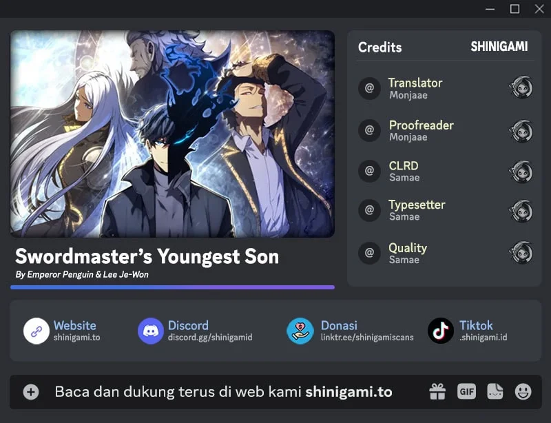 Komik Swordmaster’s Youngest Son Chapter 185 gambar nomor 1