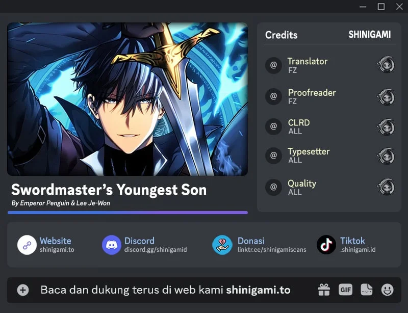 Komik Swordmaster’s Youngest Son Chapter 219 gambar 1