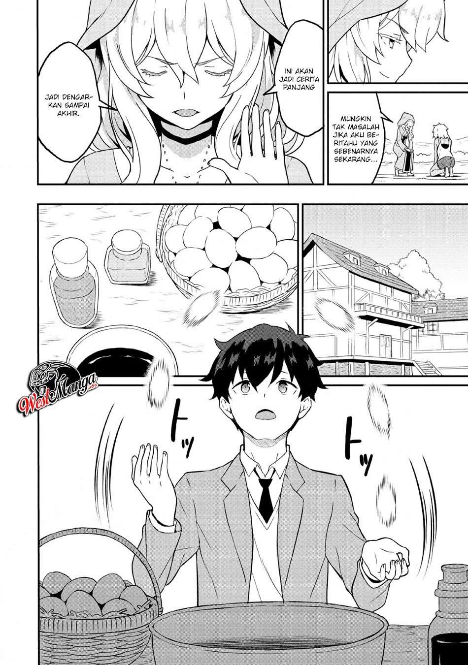 Taberu dake de Level-Up! Damegami to Issho ni Isekai Musou Chapter 17 Gambar 14