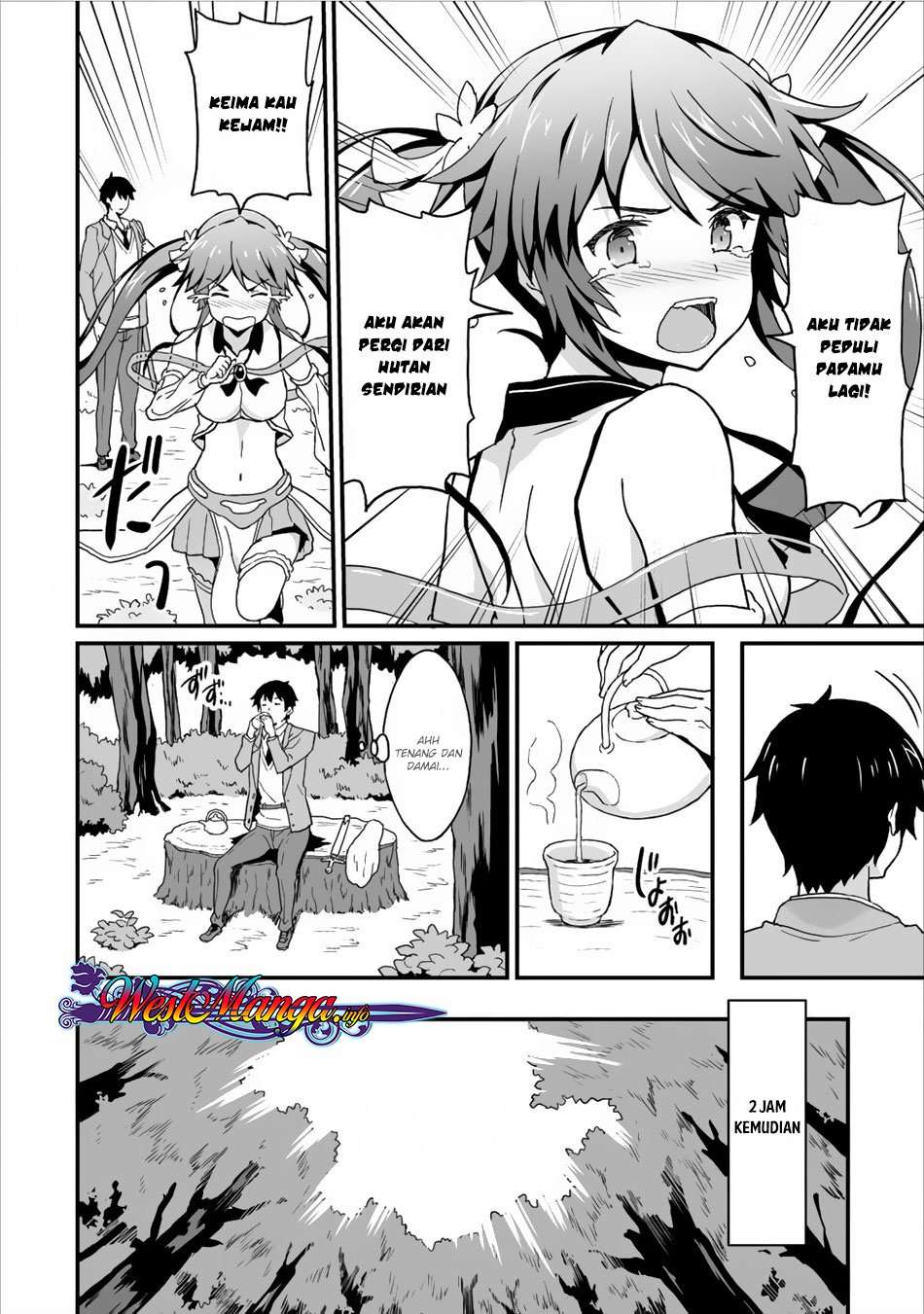 Taberu dake de Level-Up! Damegami to Issho ni Isekai Musou Chapter 3 Gambar 23