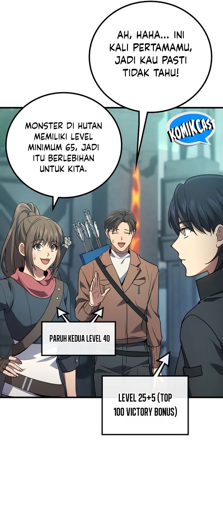 Taberu dake de Level-Up! Damegami to Issho ni Isekai Musou Chapter 56 Gambar 51