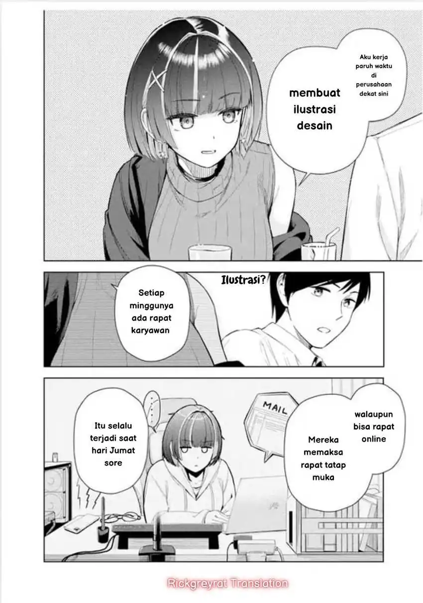 Tachi Nomi Izakaya De Kei Joshidaisei Ga Tonari Ni Kuru Hanashi Chapter 1 Gambar 21