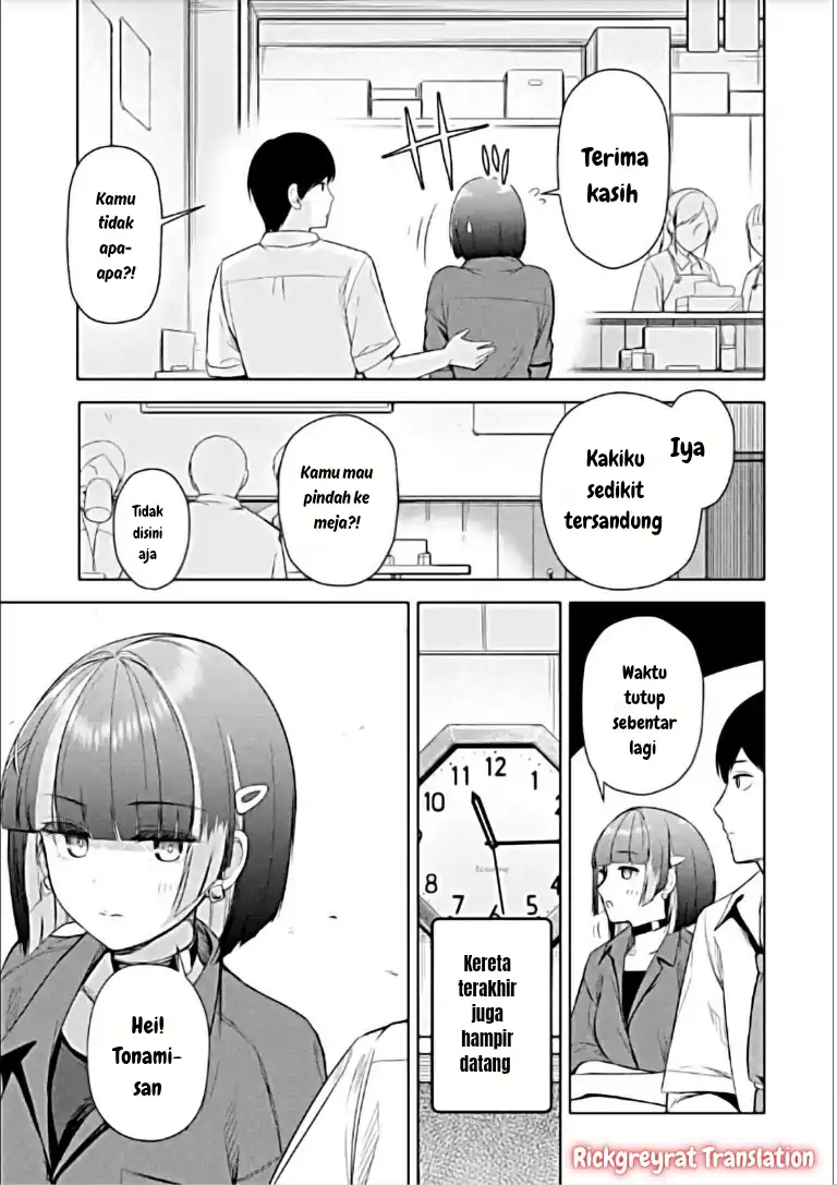 Tachi Nomi Izakaya De Kei Joshidaisei Ga Tonari Ni Kuru Hanashi Chapter 10.2 Gambar 6