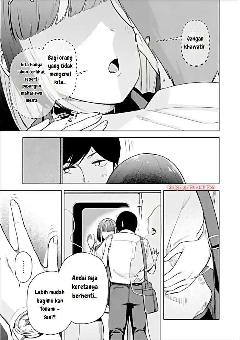 Tachi Nomi Izakaya De Kei Joshidaisei Ga Tonari Ni Kuru Hanashi Chapter 11.1 Gambar 6