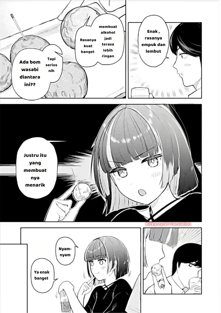 Tachi Nomi Izakaya De Kei Joshidaisei Ga Tonari Ni Kuru Hanashi Chapter 12 Gambar 6