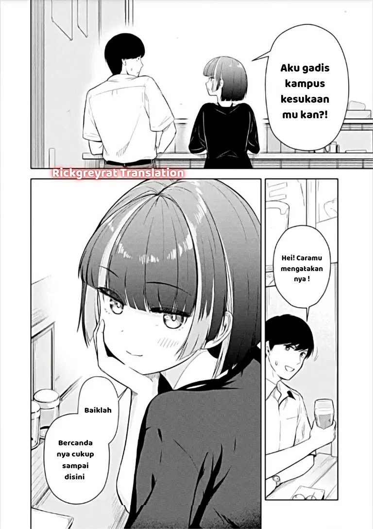 Tachi Nomi Izakaya De Kei Joshidaisei Ga Tonari Ni Kuru Hanashi Chapter 12 Gambar 9