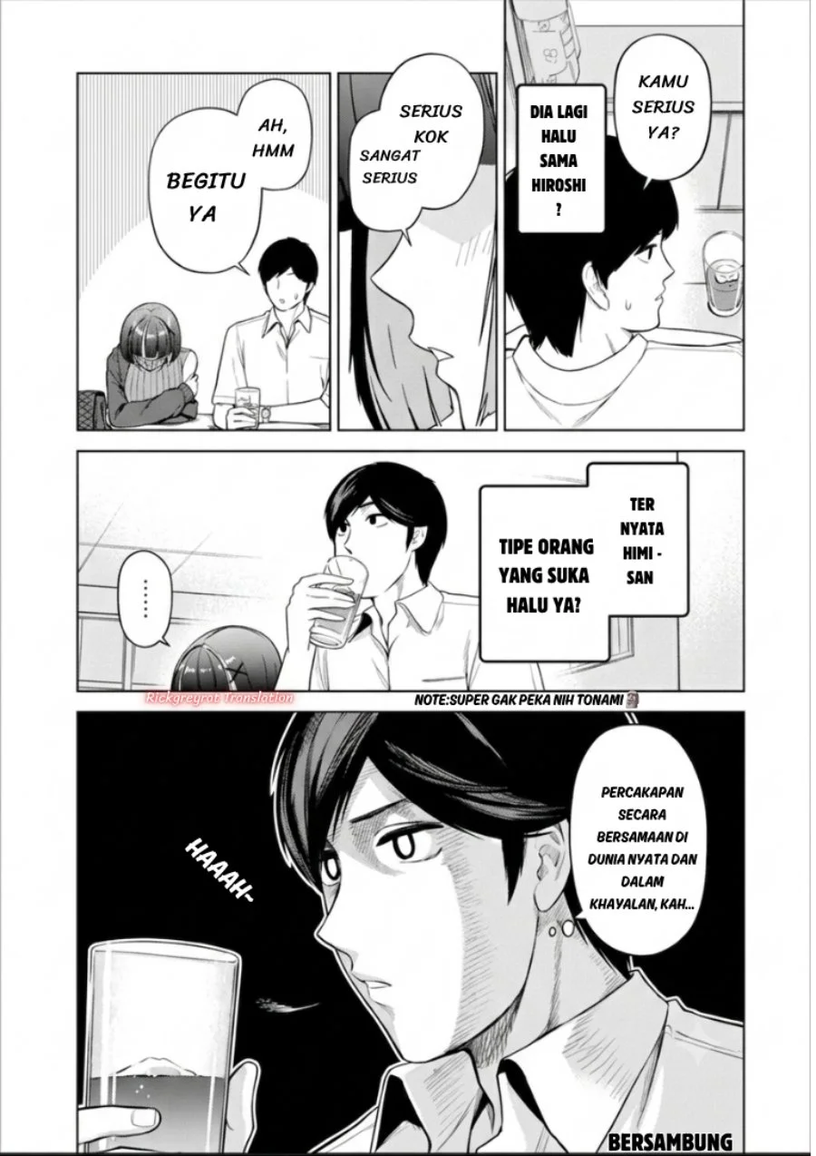 Tachi Nomi Izakaya De Kei Joshidaisei Ga Tonari Ni Kuru Hanashi Chapter 18.1 Gambar 11