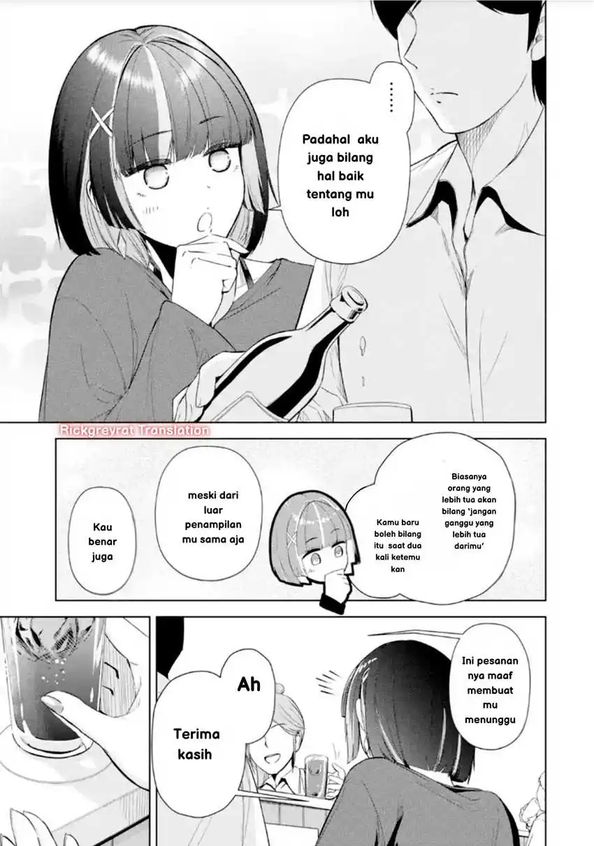 Tachi Nomi Izakaya De Kei Joshidaisei Ga Tonari Ni Kuru Hanashi Chapter 2 Gambar 10