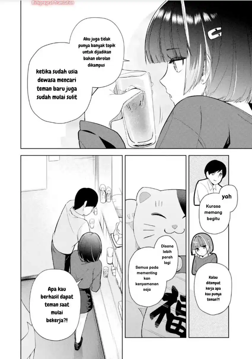 Tachi Nomi Izakaya De Kei Joshidaisei Ga Tonari Ni Kuru Hanashi Chapter 2 Gambar 15