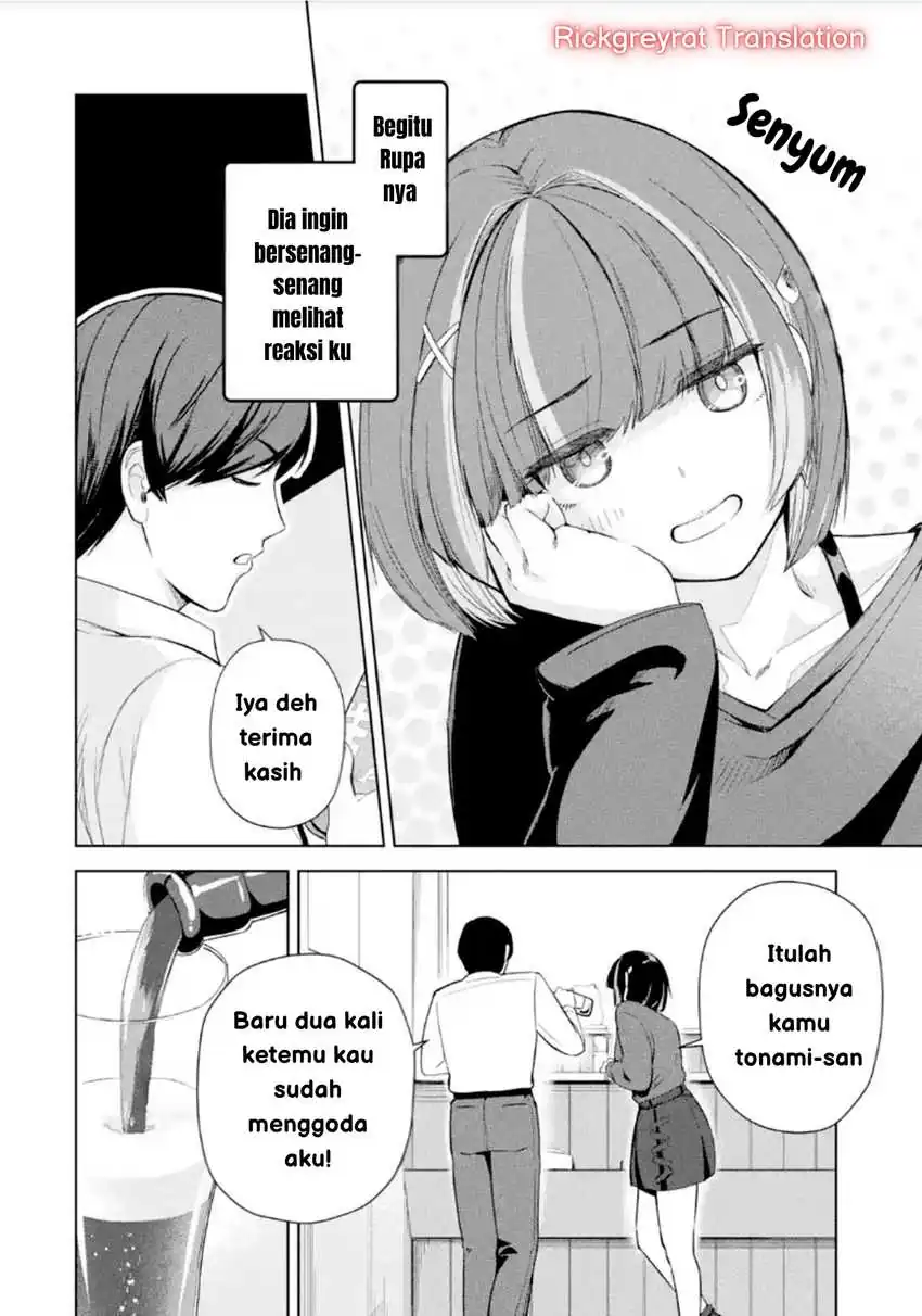 Tachi Nomi Izakaya De Kei Joshidaisei Ga Tonari Ni Kuru Hanashi Chapter 2 Gambar 9