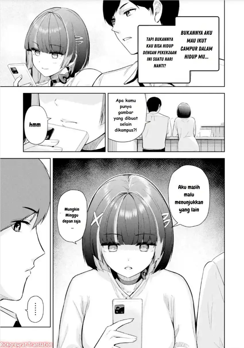 Tachi Nomi Izakaya De Kei Joshidaisei Ga Tonari Ni Kuru Hanashi Chapter 3 Gambar 14