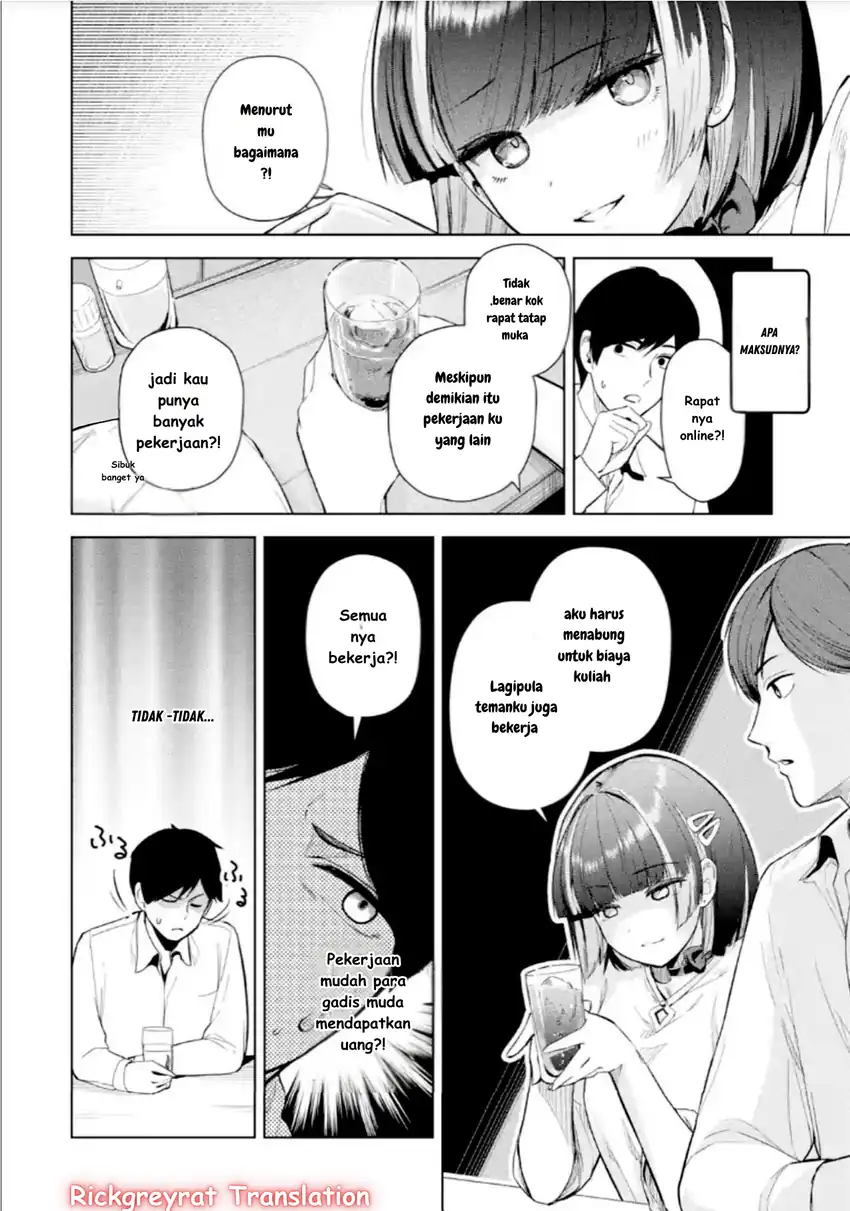 Tachi Nomi Izakaya De Kei Joshidaisei Ga Tonari Ni Kuru Hanashi Chapter 3 Gambar 7