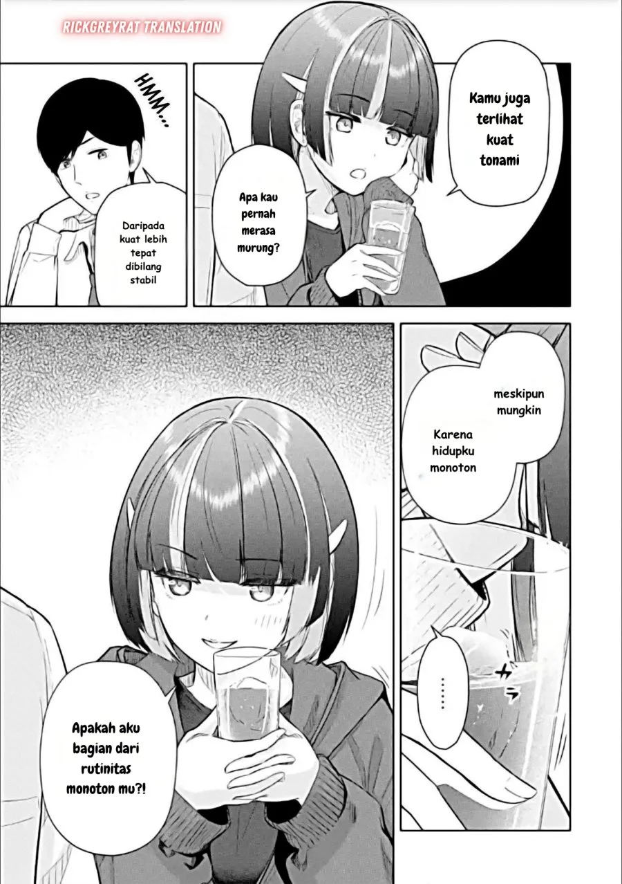 Tachi Nomi Izakaya De Kei Joshidaisei Ga Tonari Ni Kuru Hanashi Chapter 7 Gambar 6