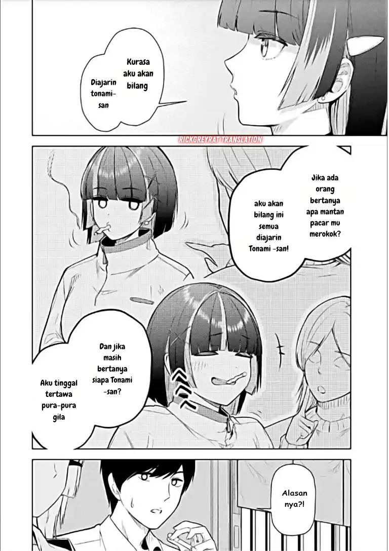 Tachi Nomi Izakaya De Kei Joshidaisei Ga Tonari Ni Kuru Hanashi Chapter 8 Gambar 7