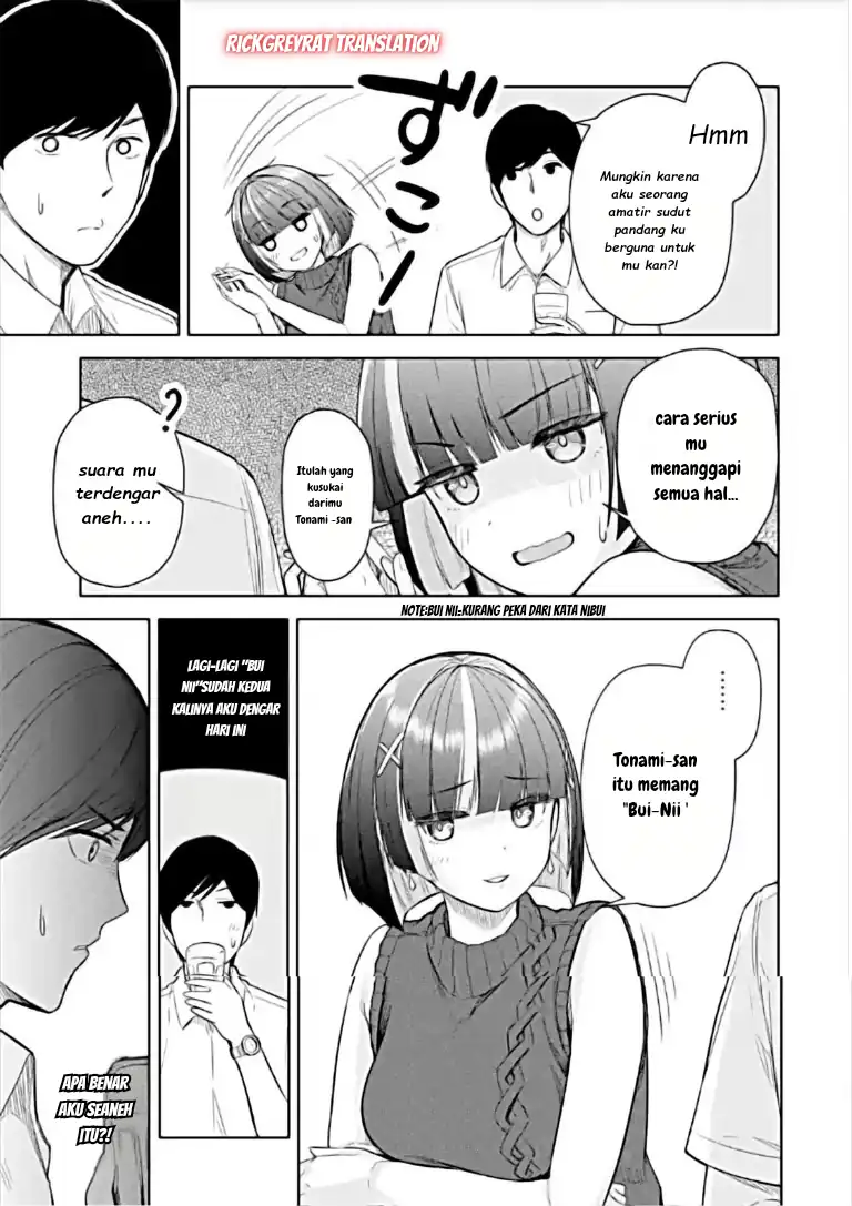 Tachi Nomi Izakaya De Kei Joshidaisei Ga Tonari Ni Kuru Hanashi Chapter 9 Gambar 17