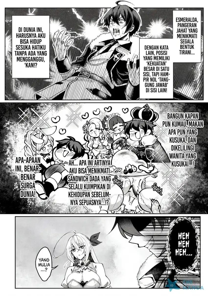 Taidana Akuyaku Ouji ni Tensei Shita Ore, Aku no Oppai Oukoku o Kizuku Chapter 1 Gambar 21