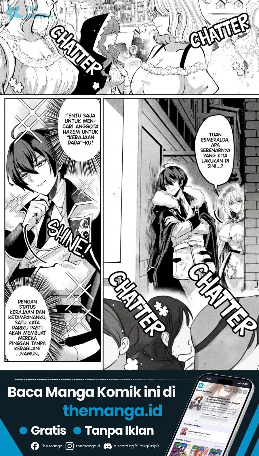 Manga Taidana Akuyaku Ouji ni Tensei Shita Ore, Aku no Oppai Oukoku o Kizuku Chapter 2 gambar 2