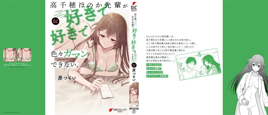 Takachiho Honoka-senpai ga SUKIde SUKIde Iroiro Gamandekinai. Chapter 12.5 Gambar 18
