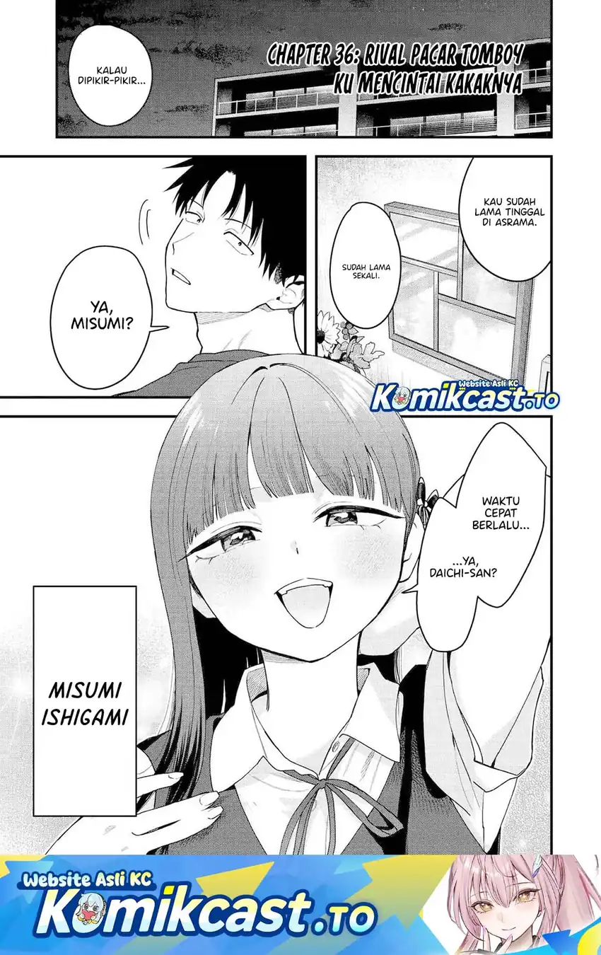 Manga Takou no Boyish Kanojo (My Boyish Girlfriend is Too Cute) Chapter 36 gambar 2
