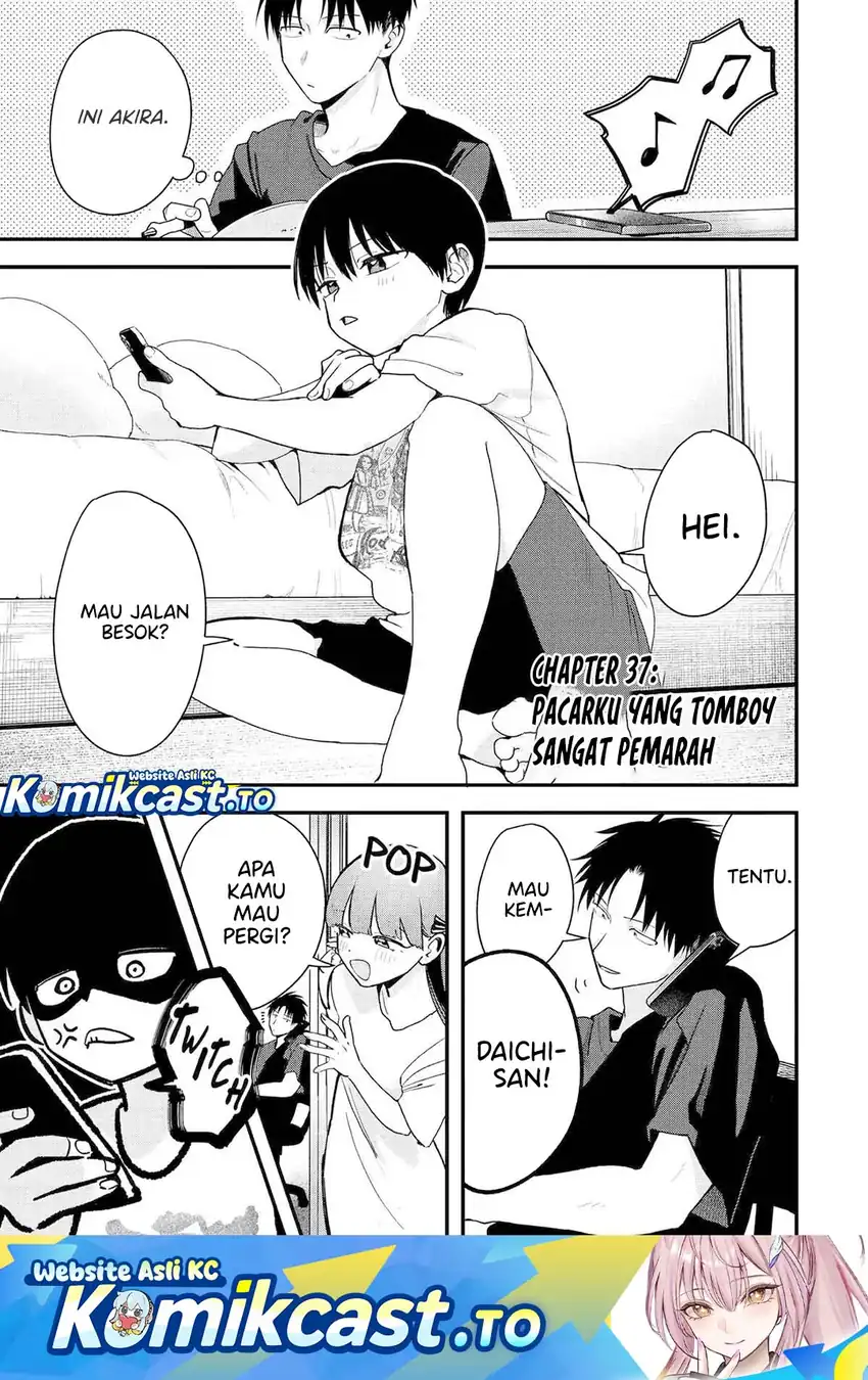Manga Takou no Boyish Kanojo (My Boyish Girlfriend is Too Cute) Chapter 37 gambar 2
