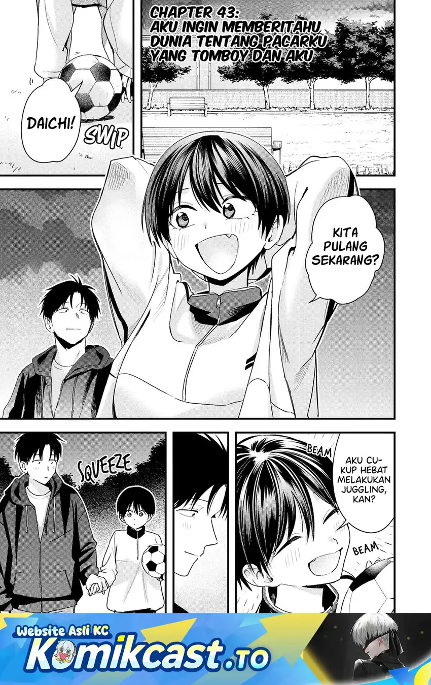 Manga Takou no Boyish Kanojo (My Boyish Girlfriend is Too Cute) Chapter 43 gambar 2