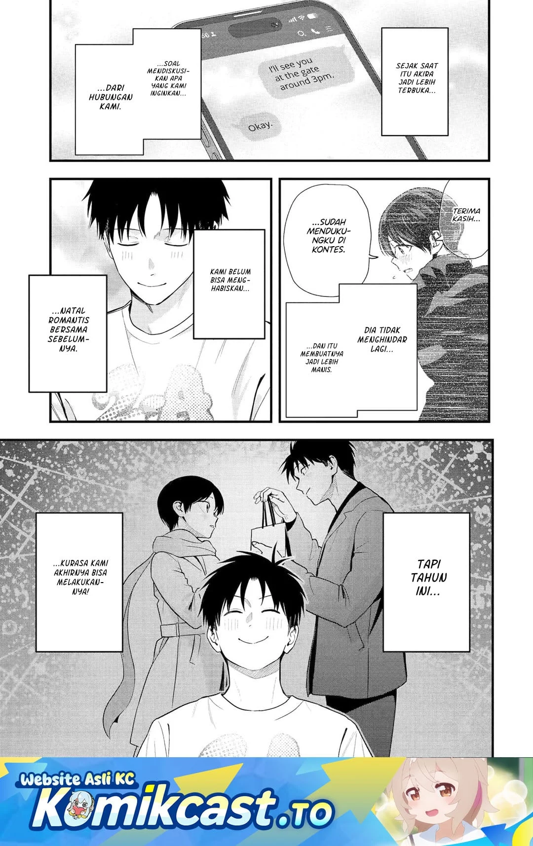 Manga Takou no Boyish Kanojo (My Boyish Girlfriend is Too Cute) Chapter 51 gambar 2
