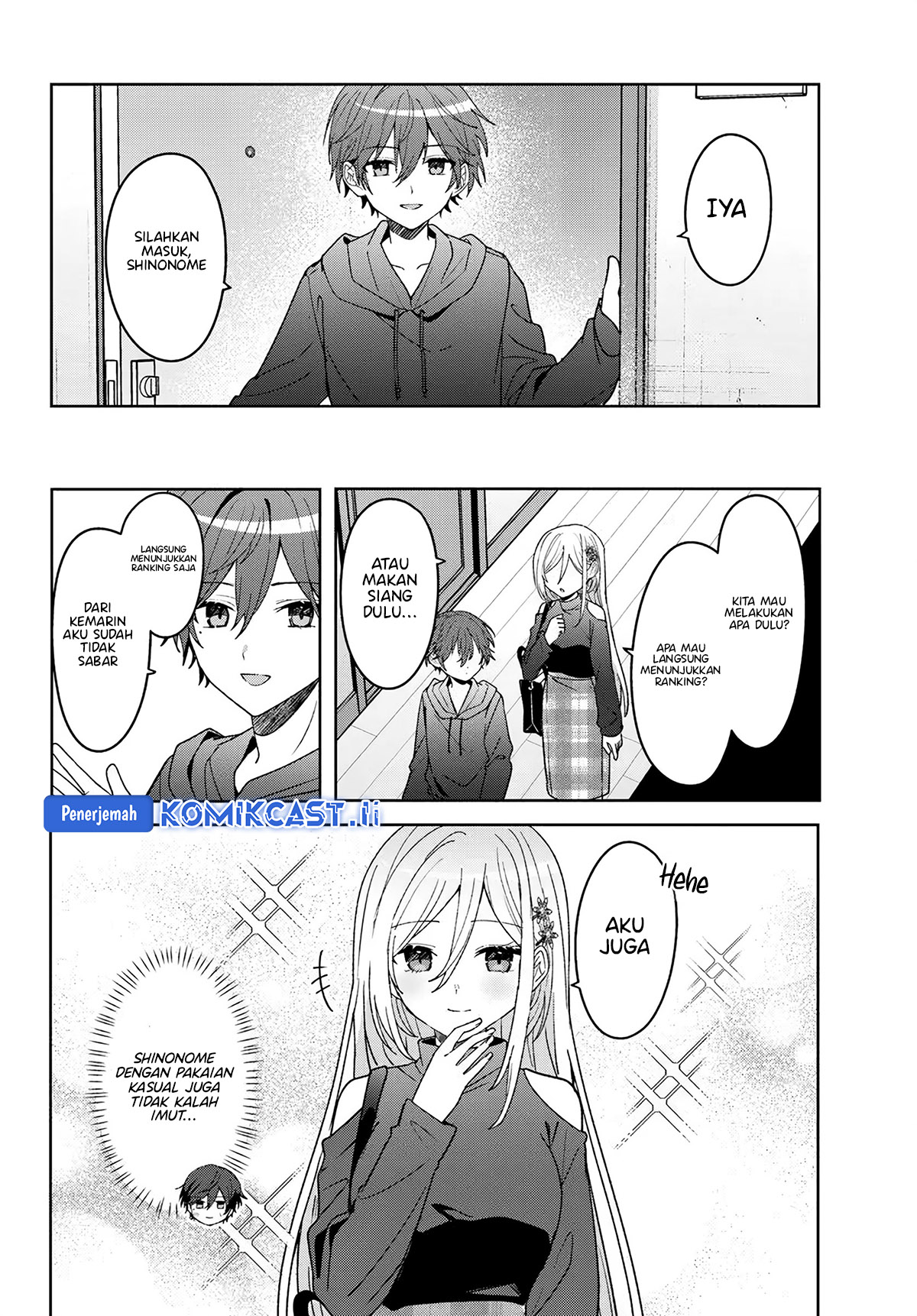 Baca Manga Takou no Hiki wo Tasuketara, Otomodachi kara Hajimeru Koto ni narimashita (After Helping “Ice Princess” from Another School, I Decided to Start As a Friend) Chapter 10.1 Gambar 2