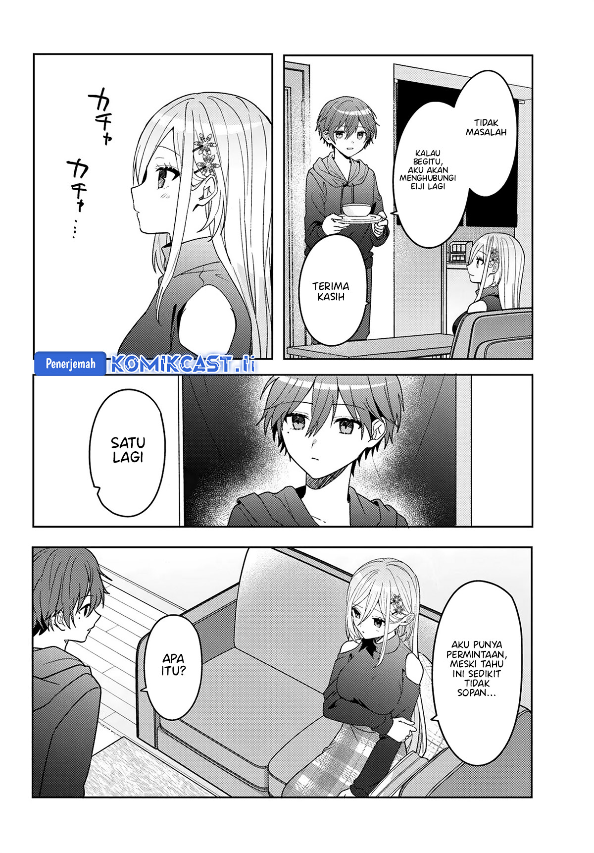 Takou no Hiki wo Tasuketara, Otomodachi kara Hajimeru Koto ni narimashita (After Helping “Ice Princess” from Another School, I Decided to Start As a Friend) Chapter 10.2 Gambar 3