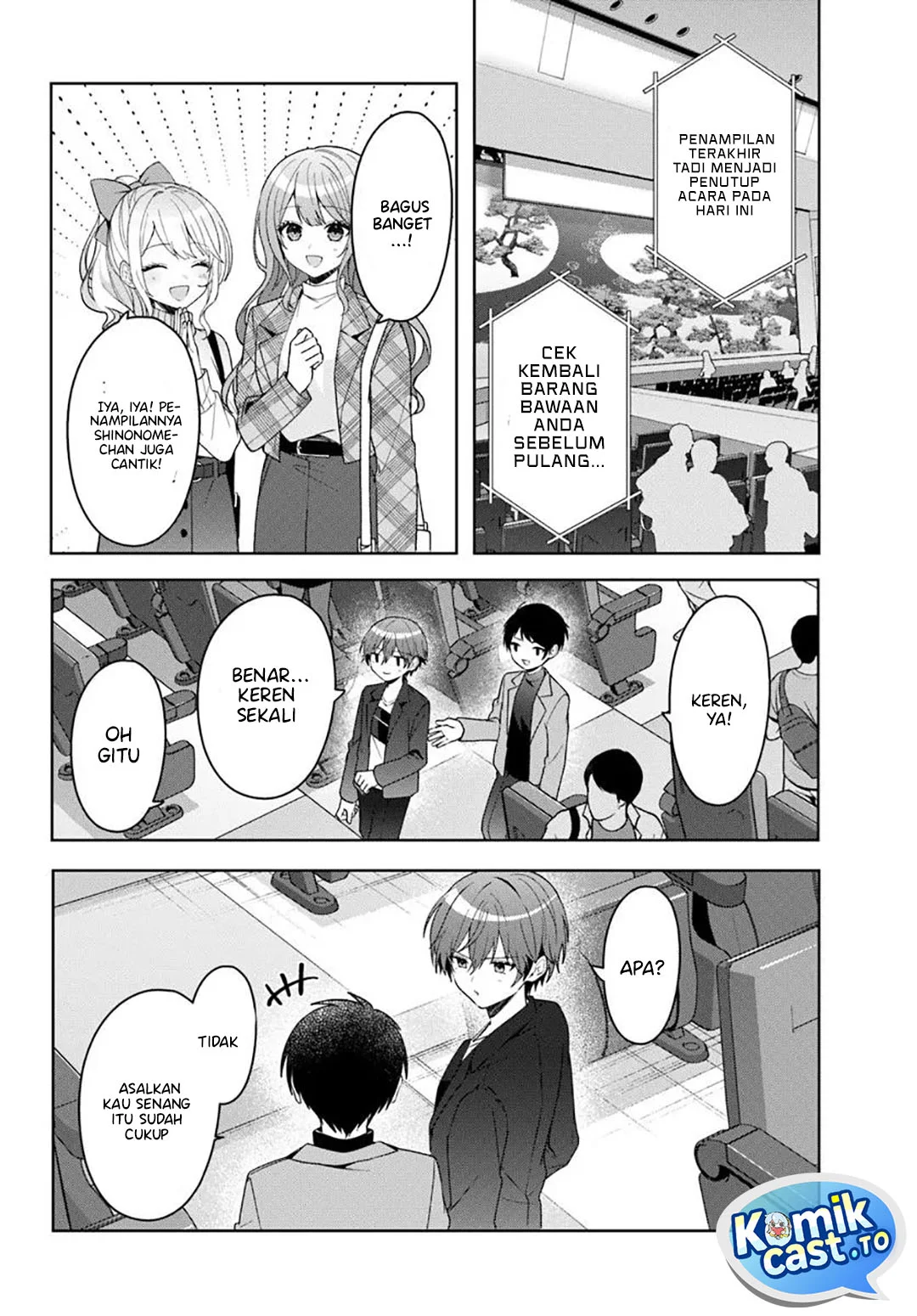 Manga Takou no Hiki wo Tasuketara, Otomodachi kara Hajimeru Koto ni narimashita (After Helping “Ice Princess” from Another School, I Decided to Start As a Friend) Chapter 13 gambar nomor 2