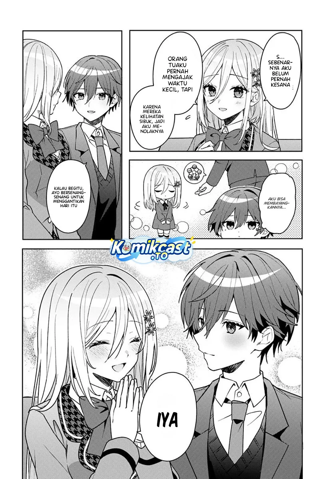Takou no Hiki wo Tasuketara, Otomodachi kara Hajimeru Koto ni narimashita (After Helping “Ice Princess” from Another School, I Decided to Start As a Friend) Chapter 13 Gambar 24