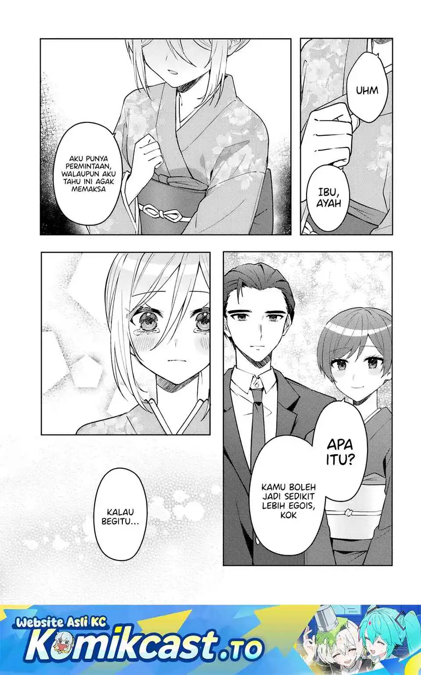 Manga Takou no Hiki wo Tasuketara, Otomodachi kara Hajimeru Koto ni narimashita (After Helping “Ice Princess” from Another School, I Decided to Start As a Friend) Chapter 19.2 gambar 2