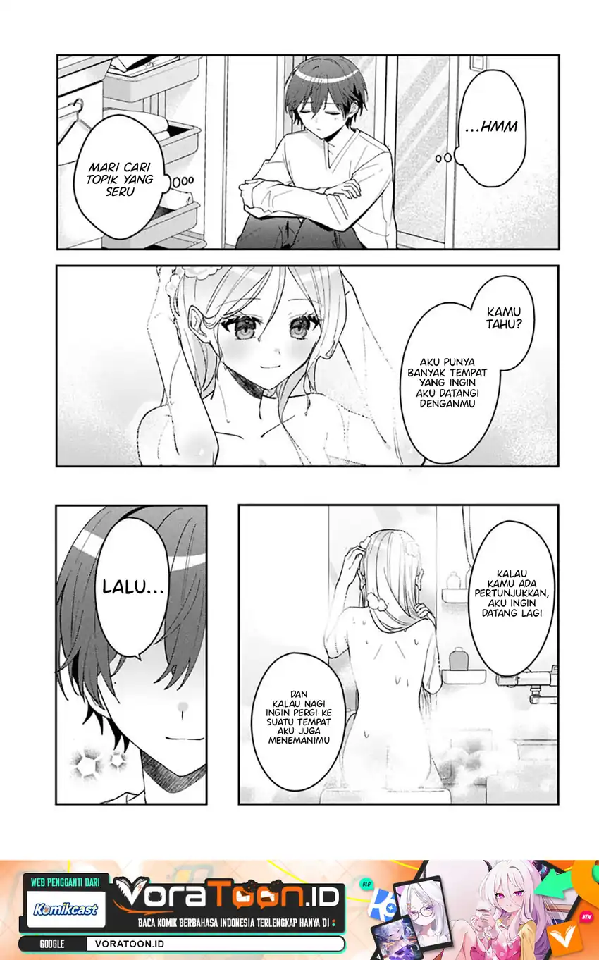 Takou no Hiki wo Tasuketara, Otomodachi kara Hajimeru Koto ni narimashita (After Helping “Ice Princess” from Another School, I Decided to Start As a Friend) Chapter 22.2 halaman 3