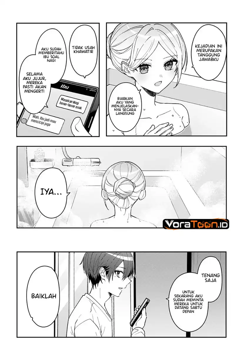 Takou no Hiki wo Tasuketara, Otomodachi kara Hajimeru Koto ni narimashita (After Helping “Ice Princess” from Another School, I Decided to Start As a Friend) Chapter 22.2 Gambar 9