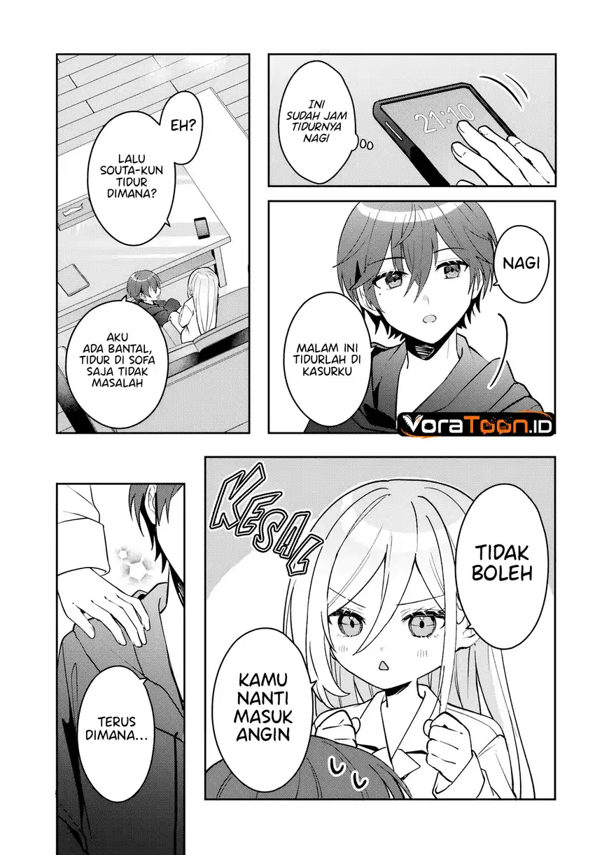 Takou no Hiki wo Tasuketara, Otomodachi kara Hajimeru Koto ni narimashita (After Helping “Ice Princess” from Another School, I Decided to Start As a Friend) Chapter 23.1 halaman 11