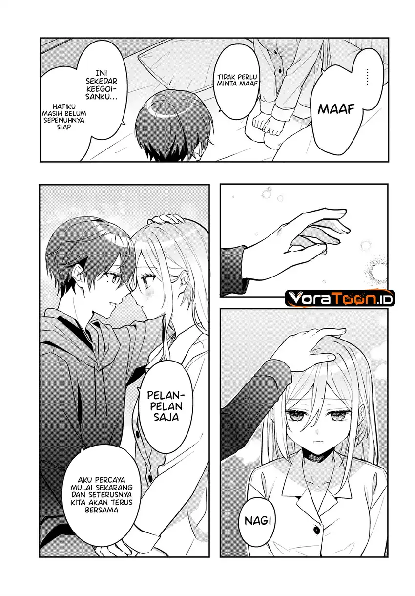Takou no Hiki wo Tasuketara, Otomodachi kara Hajimeru Koto ni narimashita (After Helping “Ice Princess” from Another School, I Decided to Start As a Friend) Chapter 23.2 Gambar 9