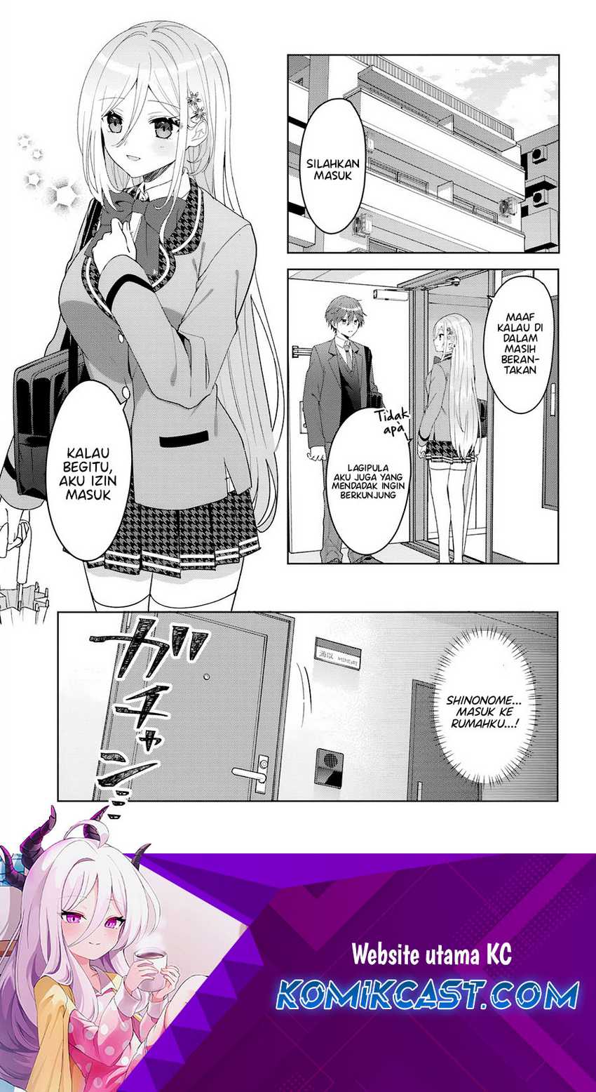 Baca Manga Takou no Hiki wo Tasuketara, Otomodachi kara Hajimeru Koto ni narimashita (After Helping “Ice Princess” from Another School, I Decided to Start As a Friend) Chapter 7.1 Gambar 2