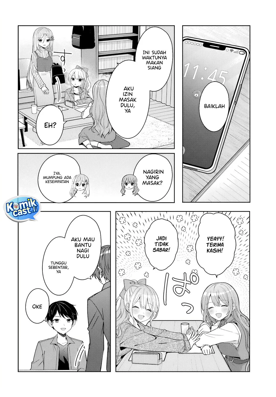 Takou no Koori Hime wo Chikan kara Tasuketara, Otomedachi kara Hajimeru Koto ni Narimashita Chapter 11.1 Gambar 5