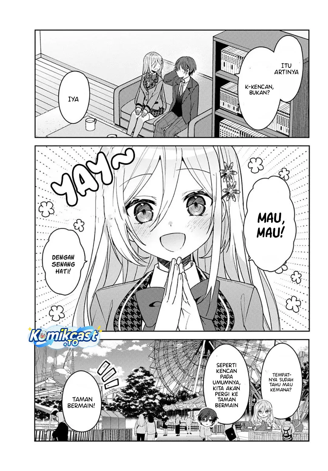 Takou no Koori Hime wo Chikan kara Tasuketara, Otomedachi kara Hajimeru Koto ni Narimashita Chapter 13 Gambar 24