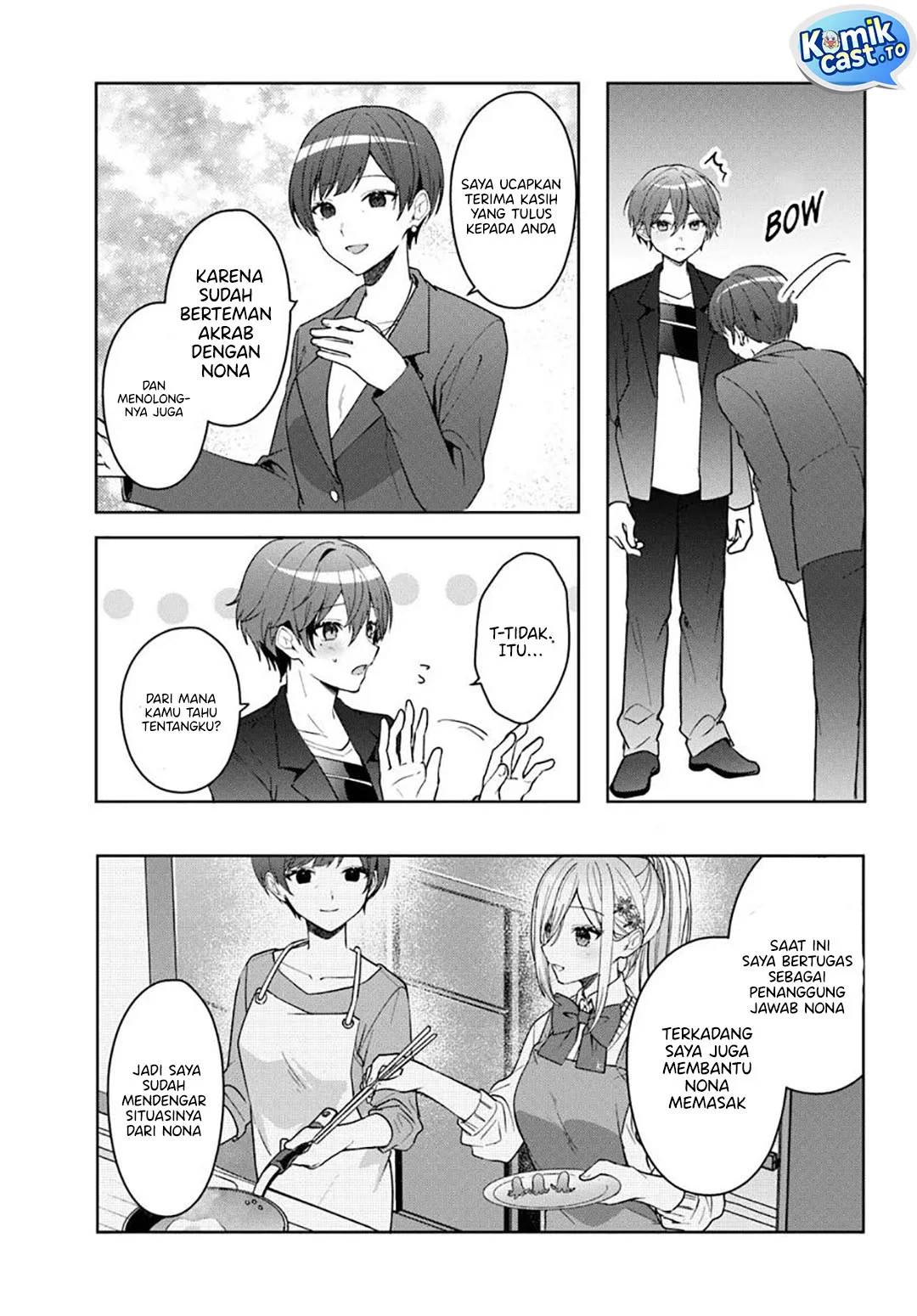 Takou no Koori Hime wo Chikan kara Tasuketara, Otomedachi kara Hajimeru Koto ni Narimashita Chapter 13 Gambar 8