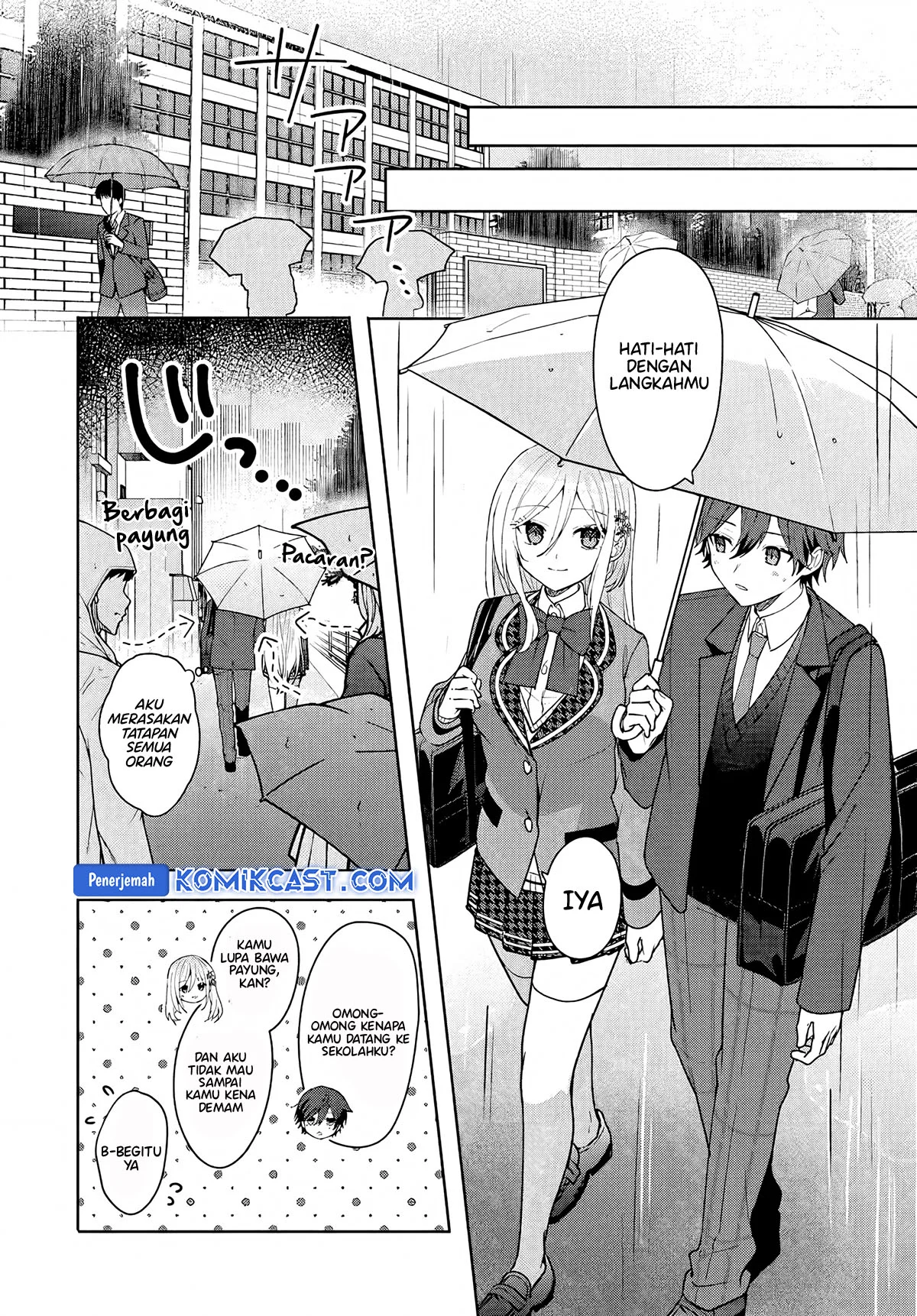 Takou no Koori Hime wo Chikan kara Tasuketara, Otomedachi kara Hajimeru Koto ni Narimashita Chapter 6.1 Gambar 8