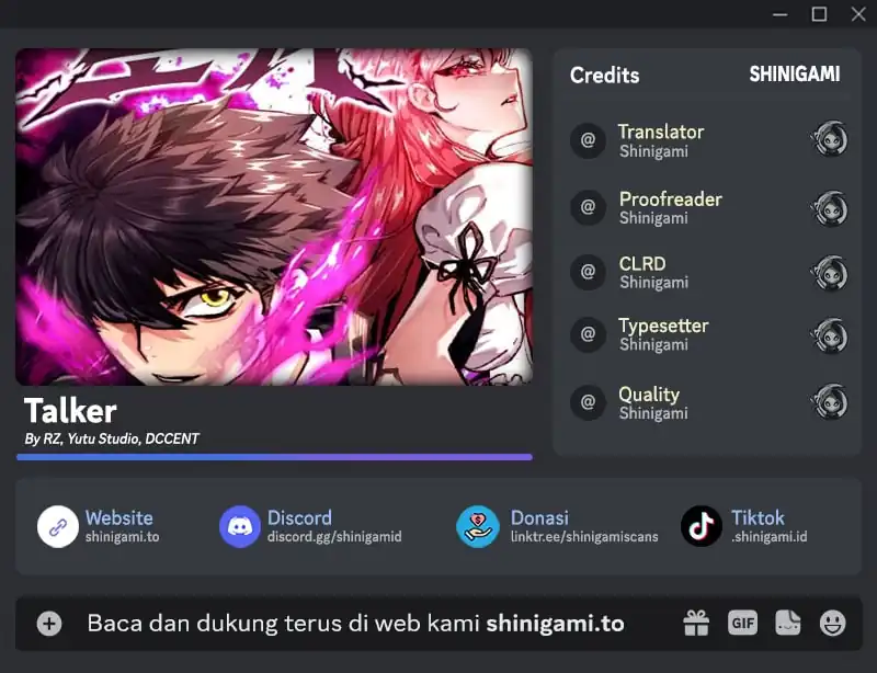 Komik Talker Chapter 2 gambar 1