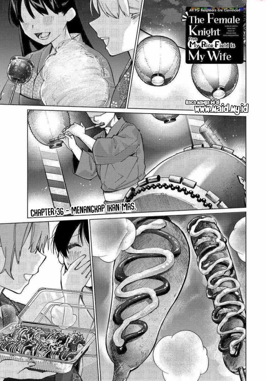 Tanbo de Hirotta Onna Kishi, Inaka de Ore no Yome da to Omowareteiru Chapter 36 Gambar 3