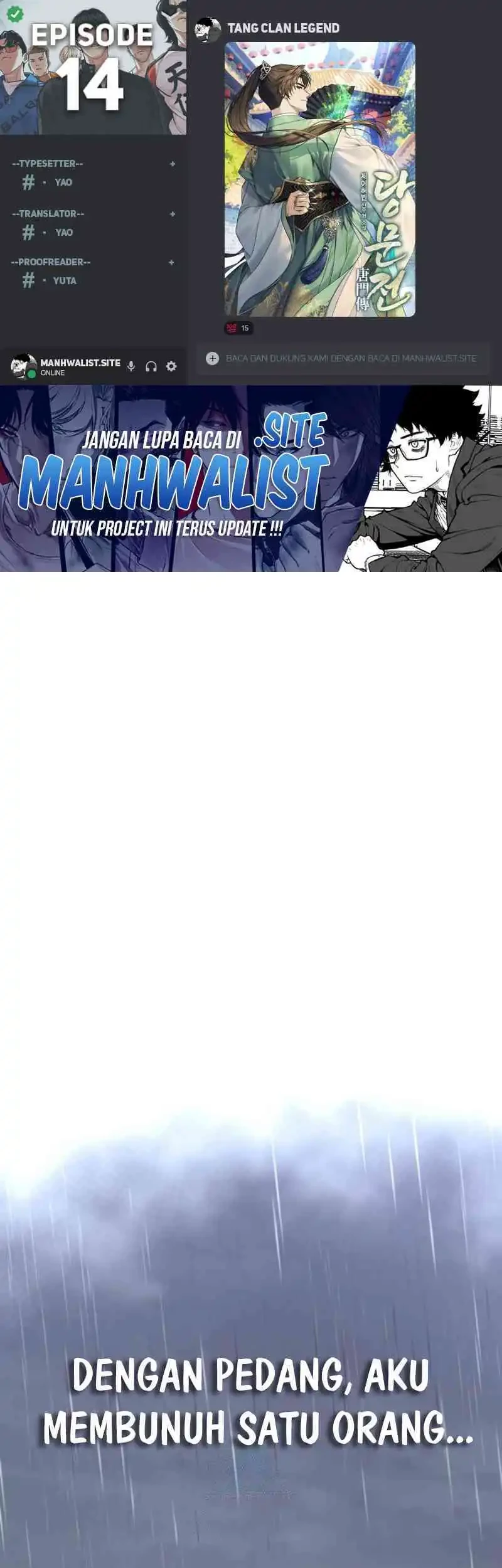 Komik Tang Clan Legend Chapter 14 gambar nomor 1